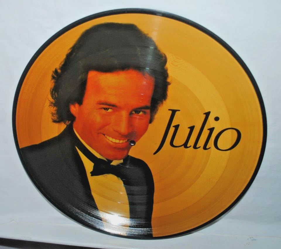 Julio Iglesias, 1100 BEL AIR PLACE, LP record, PICTURE DISC, scratches READ NOTE - Image 1 of 2