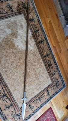 Handmade Windlass Winged Spear - Image 1 of 4