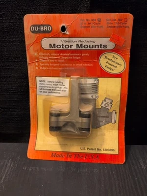 NIP DUBRO #684 2 Cycle .25- .50~ ENGINE MOUNT - Image 1 of 4