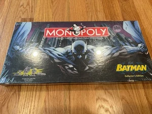 Monopoly BATMAN COLLECTOR’S EDITION Board Game Parker Brothers NEW SEALED! - Picture 1 of 11