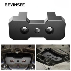 Anodized Black Transmission Mount Insert For Audi A4 S4 RS4 A5 S5 RS5 B8/B8.5 - Picture 1 of 12