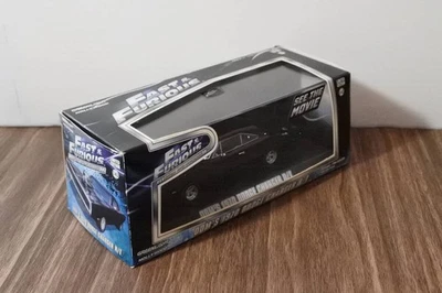 Greenlight Hollywood Fast & Furious Dom's 1970 Dodge Charger R/T 1/43 Noir - Photo 1/4