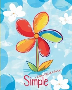 Simple - el libro de colorear fcil: Dise?os grandes y dibujados a mano para aume - Picture 1 of 1
