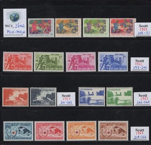 WC1_26042. SÜDVIETNAM. Tolle Gruppe von Sätzen 1959-1963. MLH-MVLH - Bild 1 von 1