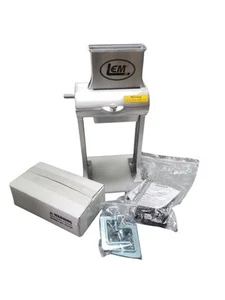 LEM 2 In 1 Manual Aluminum Jerky Slicer Tenderizer In the Box - Picture 1 of 9