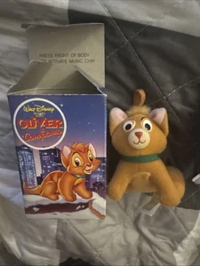 Walt Disney Oliver And Company 1988 peluche Oliver ornamento nuevo en caja - Imagen 1 de 4