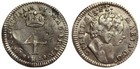England (United Kingdom) - 4 Pence 1691 - William and Mary, Silver, RARE
