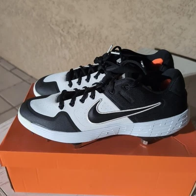 NEW Nike Alpha Huarache ELT 2 Low Metal Cleats AJ6873 100 Men Sz. 12 Women 13.5 - Image 1 of 4