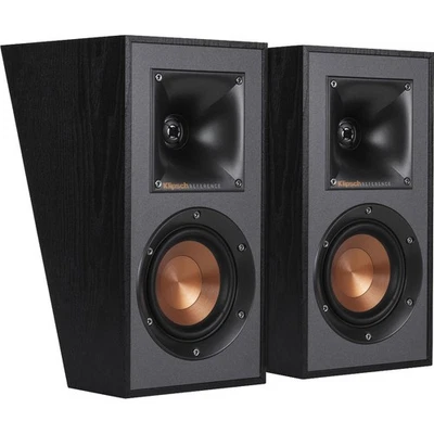 Klipsch R-41SA Poderoso Alto-falante Doméstico Detalhado Conjunto de 2 - Preto - Caixa Aberta - Imagem 1 de 4