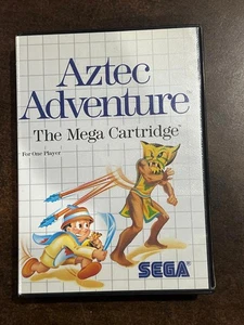 Aztec Adventure Sega Master System SMS Complete CIB!! - Picture 1 of 9