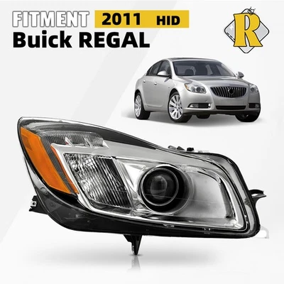 For 2011 Buick Regal HID/Xenon W/LED DRL Headlight Right Passenger Side - Изображение 1 из 4