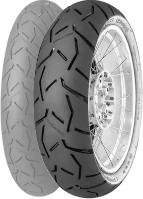 Pneu ContiTrailAttack 3 170/60R17 viés traseiro 72V TL Yamaha FZR1000 89-95 - Imagem 1 de 3