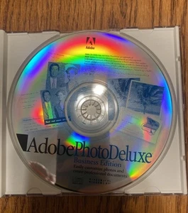 Adobe Photo Deluxe Business, CD, 1998. DISK ONLY - Picture 1 of 2