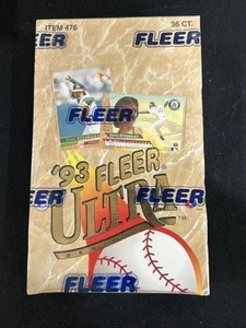 1993 Fleer Ultra Series 1 Baseball Factory Sealed Wax Box 36 Packs - Picture 1 of 7