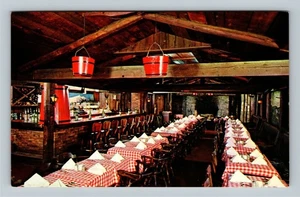 Burlington VT, Interior Sugar House Grille, Dining, Bar Vintage Vermont Postcard - Picture 1 of 2