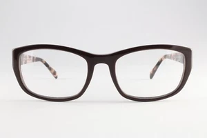 Authentic Prada VPR18O DHO-1O1 52mm Brown Pink Havana Glasses Frames Italy - Picture 1 of 5