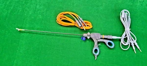 Pinza laparoscopica bipolare 5mmx330mm Roby con cavo omologata CE chirurgica inst - Foto 1 di 15