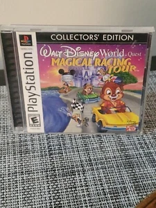 Walt Disney World Quest Magical Racing Tour PS1 Collector's Edition - Picture 1 of 5
