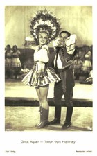 Gitta Alpar-Tibor v. Halmay * Original Ross Postcard Postcard * No. 4211