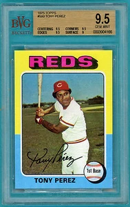 1975 Topps Tony Perez #560 BVG 9.5 - Gem Mint 10 Reds! HOF! - Picture 1 of 2