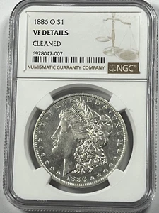 1886-O Morgan Dollar : NGC VF Details - Picture 1 of 2