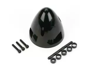 DuBro DUB542 3 Three Blade RC Remote Control Airplane Spinner 2" 2 Inch Black - Picture 1 of 2