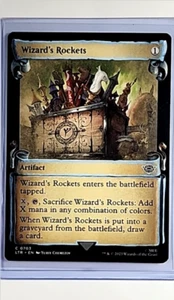 2023 MTG Magic the Gathering LOTR Showcase Scrolls #703 Wizard's Rockets - Picture 1 of 2