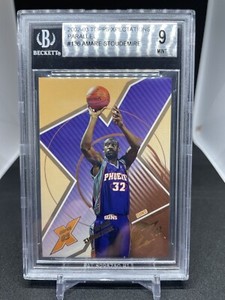 2002-03 TOPPS XPECTATIONS AMARE STOUDEMIRE RC #136 XCITEMENT PARALLEL BGS 9