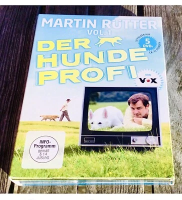 "DER HUNDEPROFI VOL 1" von Martin Rütter, 5 gut erhaltene DVD - Bild 1 von 4