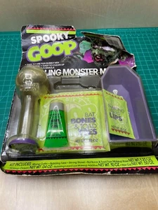 VTG 1988 SPOOKY GOOP HALLOWEEN BUBBLING MONSTER MIX MAKEUP KIT SEALED - Bild 1 von 6