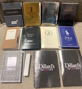 10 Men’s Cologne Samples Lot of high end sample spray vial - Picture 1 of 12