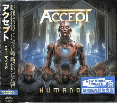 ACCEPT HUMANOID 2024 JAPAN CD - Image 1 of 3