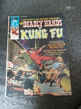 Deadly Hands of Kung Fu #2 Magazine. Marvel 1974 Vintage Bruce Lee Original