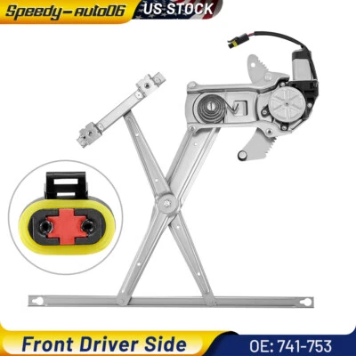 Power Window Regulator 741-753 For Dodge Ram 1500 2500 3500 1994-2001 w/Motor - Image 1 of 4