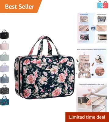 Organizador de Maquillaje Multiusos a Prueba de Fugas con 4 Compartimentos para Fácil Acceso Foto 1 de 4