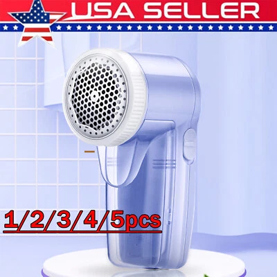Electric Clothes Lint Pill Fluff Remover Fabrics Sweater Fuzz Shaver Household - Image 1 of 4