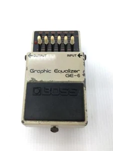 Boss Made In Japan/Graphic Equalizer/Ge-6/Rc3403Adb Equipped/Led Failure - Picture 1 of 6