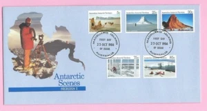 AUSTRALIA (AAT) 1984 FDC - ANTARCTIC SCENES - Series I - Shs MACQUARIE ISLAND - Picture 1 of 2