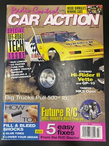 Radio Control Car Action magazine RCCA March 1996 RC vintage - Picture 1 of 2