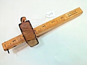 Marking Gauge, Vintage FULTON Woodworkers Marking Gage, Made in USA - Picture 1 of 4