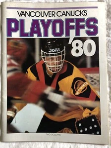 Vancouver Canucks Playoff Program vs Buffalo Sabres April 12, 1980 - Picture 1 of 5