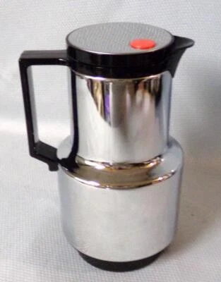 Servidor de bebidas jarra cromada Mid Century Modern Rido Busse Dr. Zimmermann Foto 1 de 4