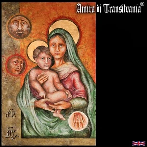 religious art antique sacred painting master old icon bible madonna hand jesus - Picture 1 of 24