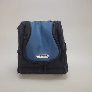 Nintendo Gameboy DS 3DS Mini Backpack Carrying Protective Travel Case Bag Blue - Picture 1 of 8