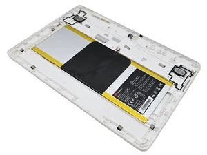 Original Huawei MediaPad 10 S10-201L Akkudeckel Deckel Backcover Cover Silber - Afbeelding 1 van 4