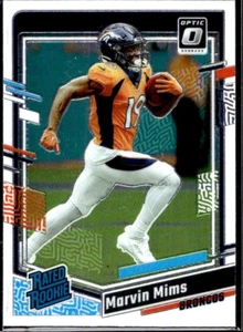 Marvin Mims - Rated Rookie - 2023 Donruss Optic #231 - Bild 1 von 2