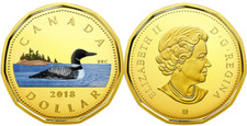 2018 Dollar Proof Pure Silver $1 Colourised Coin Canadian Loon Loonie ClassicRCM