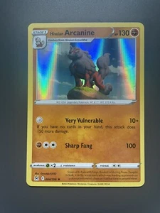 Holo Hisuian Arcanine 084/196 Rare Lost Origin Pokemon TCG - Picture 1 of 2