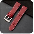 22mm Waterproof Leather Watch Strap Silicone Band for Huawei for Samsung Belt