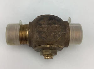 MUELLER NL 1"  GROUND KEY CORPORATION VALVE FREE SHIPPING - Picture 1 of 4